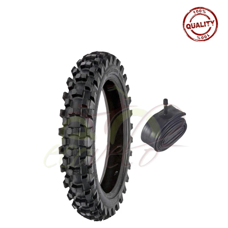 GOMMA 2.75-10 + CAMERA PNEUMATICO COPERTONE RUOTA TASSELLATO MINICROSS MINI MOTO