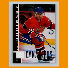 Martin Rucinsky #89 1997 Upper Deck Montreal Canadiens Hockey Card NHL NM