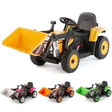 Electric 12V Battery Kids Ride On Car Excavator Truck Digger 3 Speeds with RC