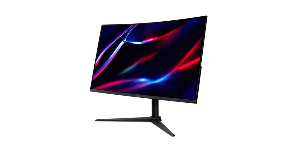 Monitor Curvo Acer 31.5" Nitro LED WQHD 144Hz 1 ms 2560x1440 XZ322QU V3bmiiphx Foto 3 de 4