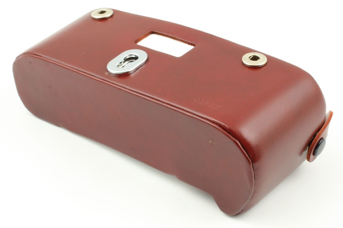 Unused /Box】 Nikon CF-23D Genuine Lether Case Brown For F3