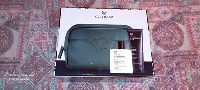 Collistar Herren Box Gesichtscreme Reiniger Peeling Gesicht und Bart