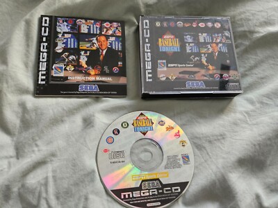 ESPN Baseball Tonight Sega Mega CD