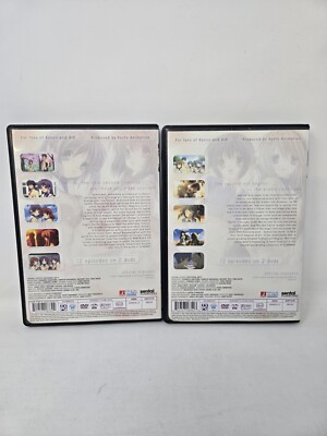 CLANNADシリーズ 4本セット Clannad - Collection 1 and 2 DVD 2009 Sentai Filmworks 4 Discs