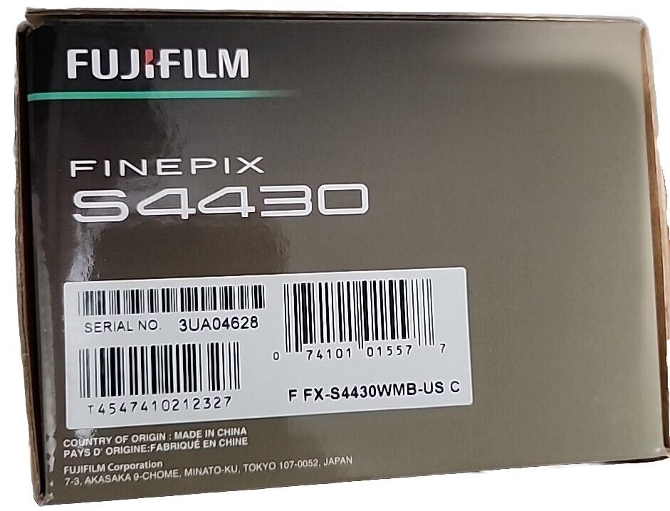 Fuji Film FinePix S4430 Series 14mp 28x Digital Camera Fuji Film FinePix S4430 Series 14mp 28x Digital Camera