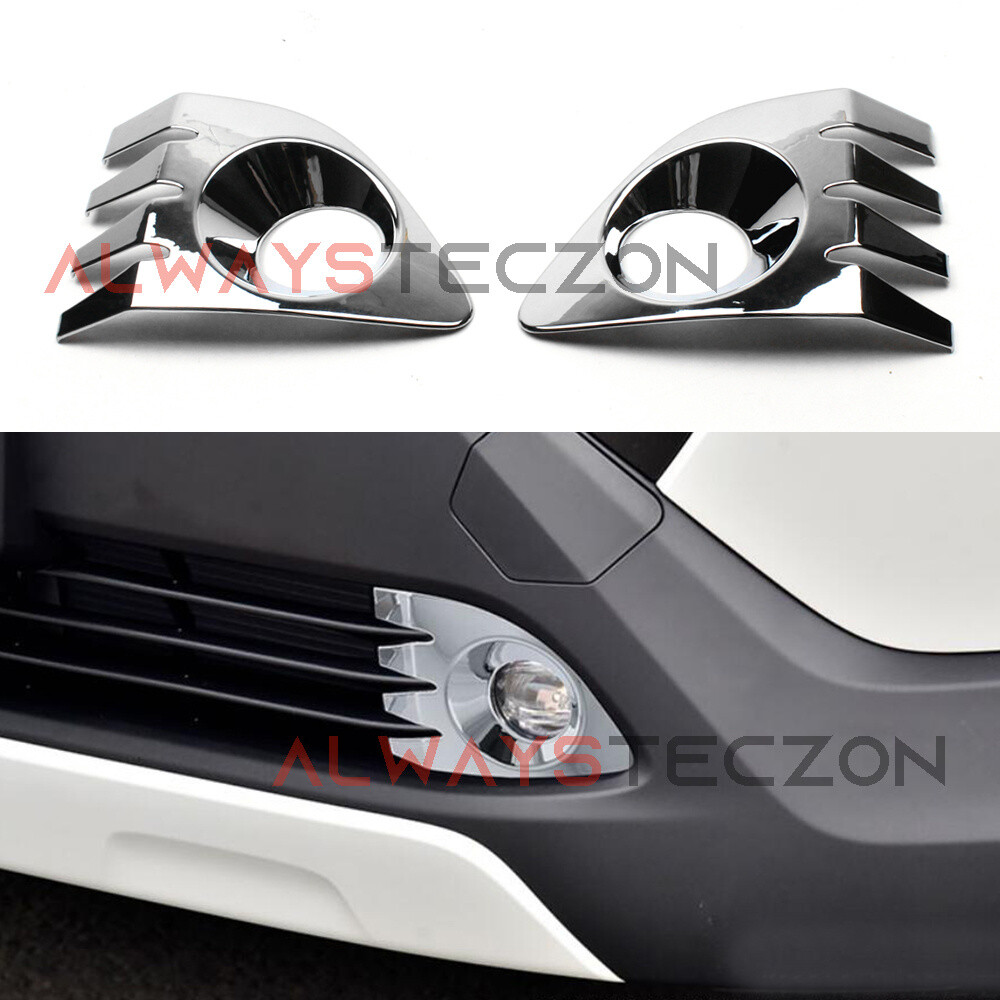 Front Fog Light Cover Trim Accessories For Toyota Corolla Cross 2022-2024 Chrome