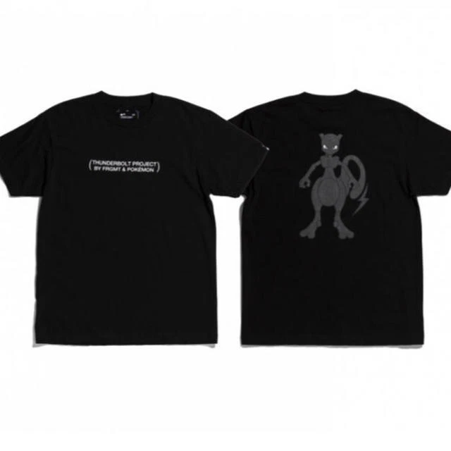 POKEMON x FRAGMENT THUNDERBOLT PROJECT Mew two T-shirts FRGMT & POKEMON SIZE S