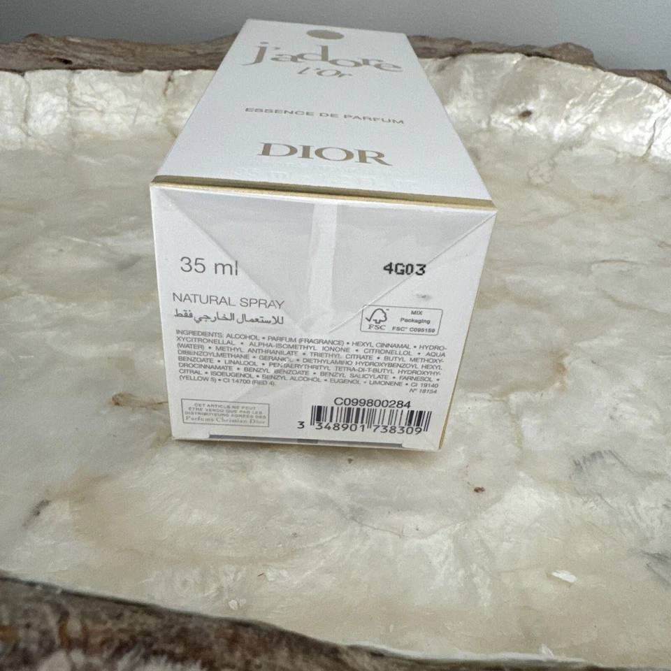 ⭐️DIOR Perfume J'adore l'Or 35ml ESSENCE DE PARFUM NEW X RHIANNA NEW & SEALED - Image 4 of 4
