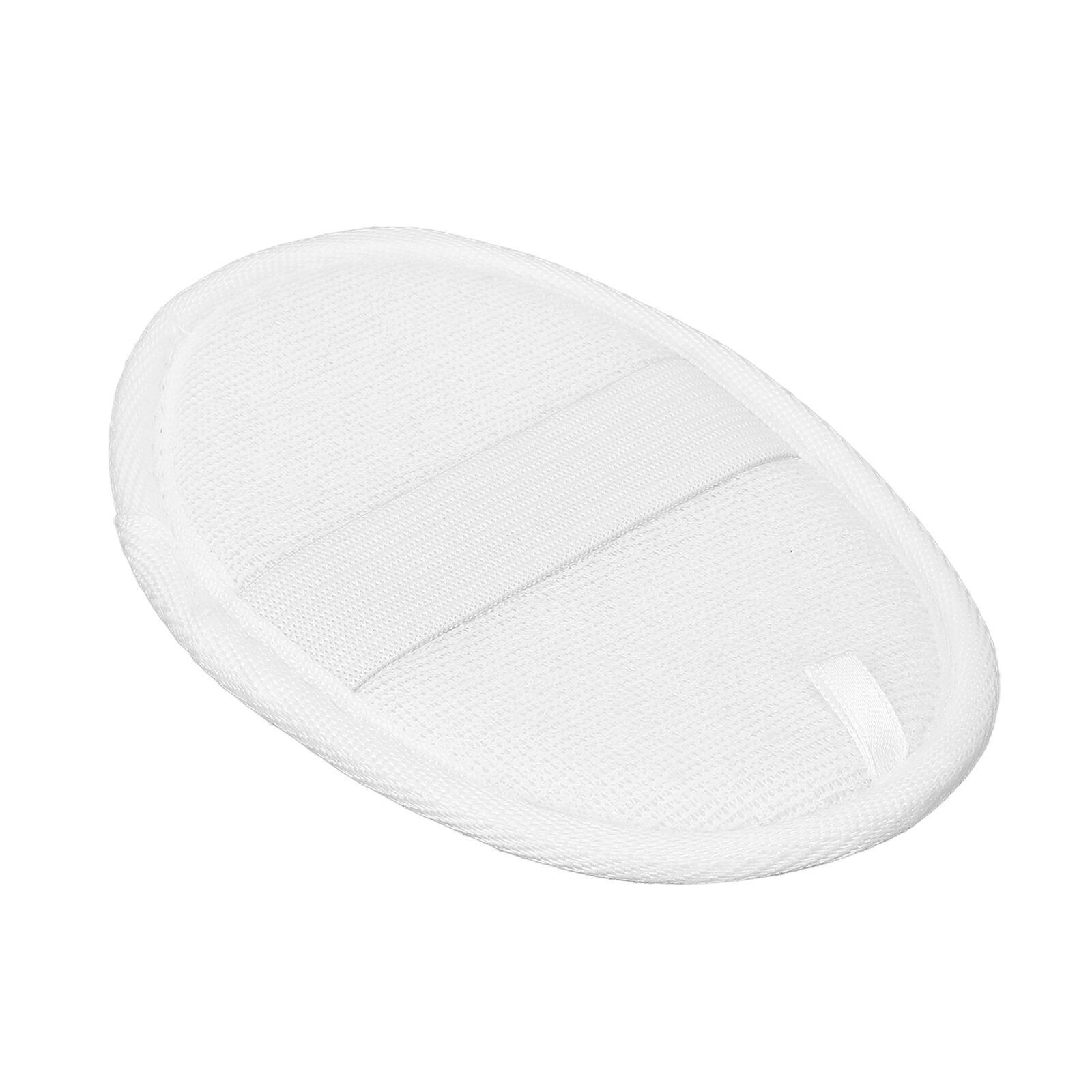 Loofah Pad Exfoliating Cleaning Soft Bathing Sponge Scrubber with Elastic Band