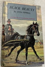 Black Beauty HC Book by Anna Sewell Illustrated 1963 Everett Raymond Kinstler