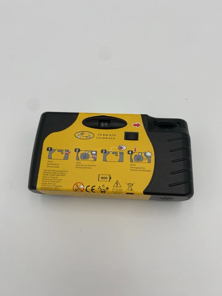 Kodak Power Flash 35mm Disposable Camera – Single Use 800 ISO with Flash - Image 2 of 4