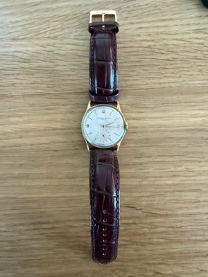 vintage vacheron constantin watch 18k yellow gold manual 34mm