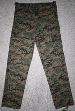 Rothco Digital Camo BDU Pants Kids Woodland Military Cargo Adjustable Waist
