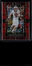 2023 Panini Select Draft Picks #41 Christian McCaffrey Red Lazer Prizm