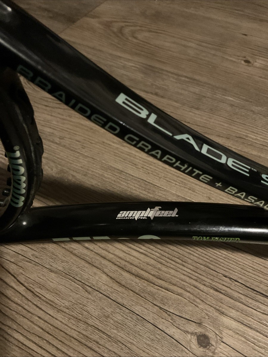 Wilson Blade 98 Braided Graphite + Basalt Tennis Racquet | eBay