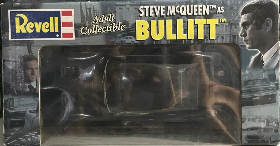REVELL 1/25 86495400160 Dodge Charger 1968 Bullitt Steve McQueen Black Assassins - Photo 2/4