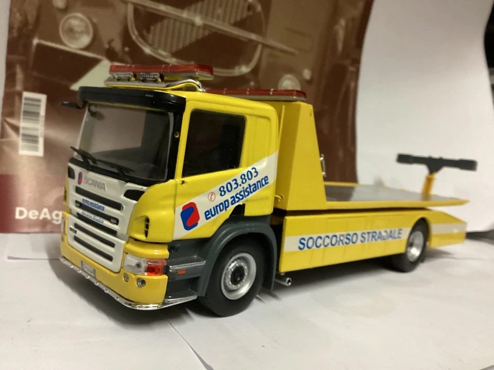 Camion d’epoca SCANIA P320 Svezia 2004 1/43 die-cast DE AGOSTINI - Immagine 3 di 4