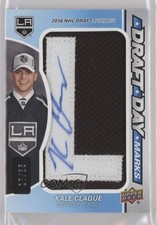 2019 Upper Deck SP Game Used Draft Day Marks Rookies 17/35 Kale Clague Auto 02ka