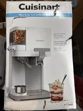 Cuisinart Soft Serve Ice Cream & Slushy Maker With Ice Cream Sundae Kit ICE-48