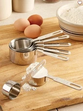 Stainless Steel Measuring Cups, Set of 7