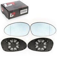 2X Spiegelglas Beheizbar AsphäRisch FüR BMW E81 E82 E87 E88 E46 E90 E91 E92 E93