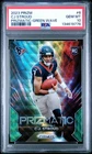 2023 PANINI PRIZM PRIZMATIC GREEN WAVE #6 CJ STROUD ROOKIE RC PSA 10