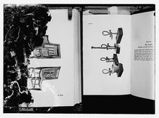 Tutankhamen Tomb Artifacts Copies 1920s Egyptian Archaeology Book Photos