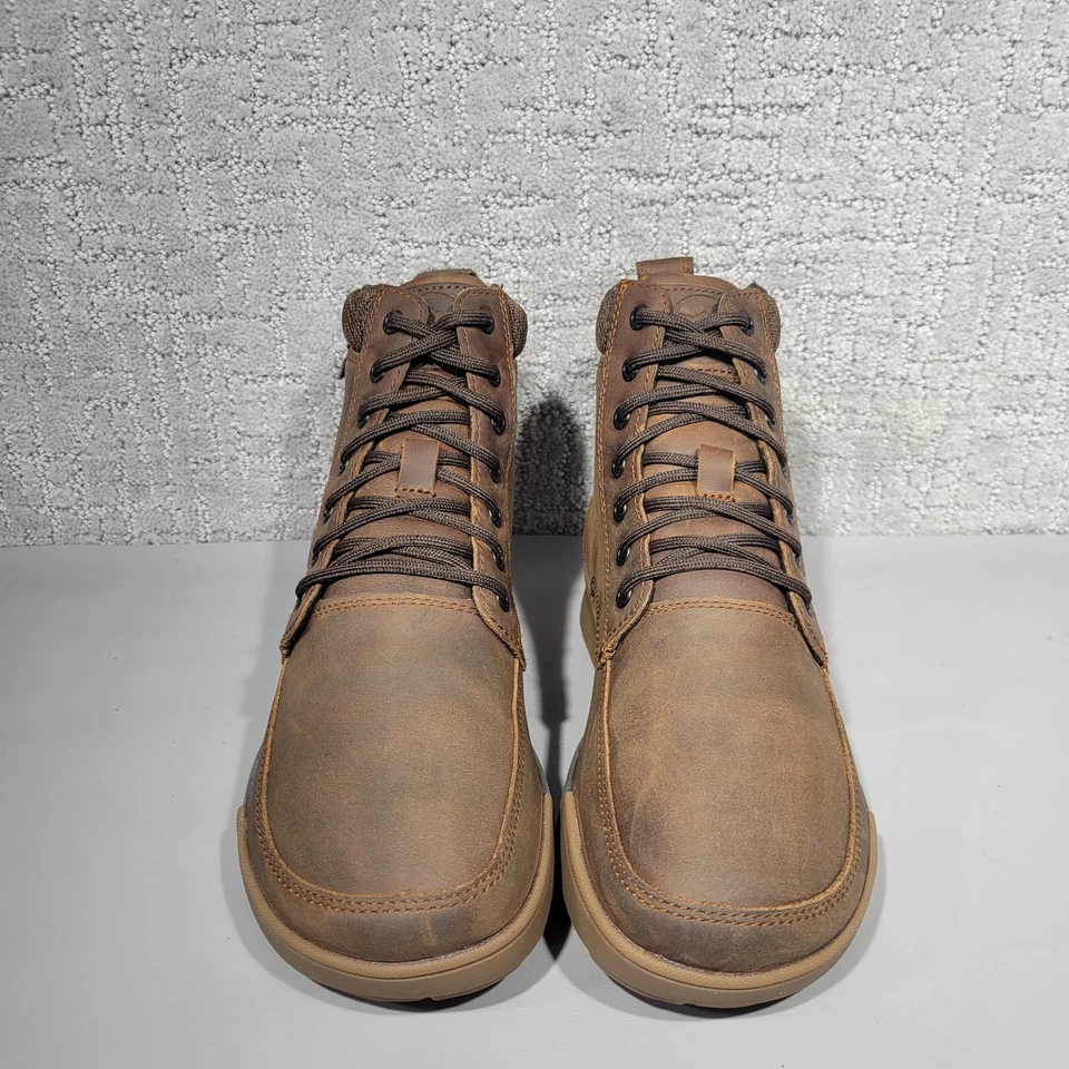 Botas impermeables Lems Boulder Summit talla para hombre 8,5 para mujer 10 de cuero marrón EE. UU. Foto 2 de 4