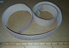 Unfinished Leather Belt - NOS