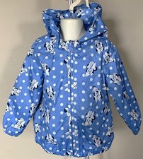 Baby Gap DISNEY Toddler MINNIE MOUSE Windbreaker 4 Years JACKET Polka Dot HOOD