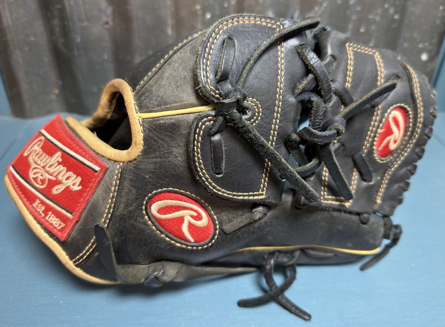 Elite Gge120bc 12" Right Hand Thrower Baseball Glove Black