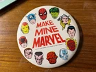 Vintage 1961 Marvel Comics Make Mine Marvel Button Membership SKU#38582