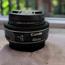 Canon EF 40mm f/2.8 STM Pancake Lens, Auto Manual Focus, 52mm Filter