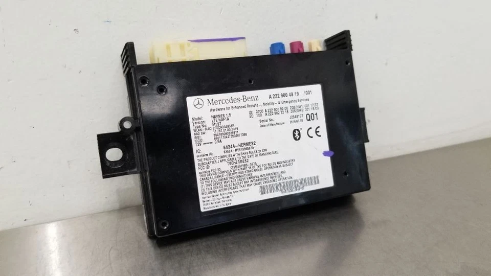 MÓDULO DE CONTROL DE COMUNICACIÓN MERCEDES BENZ AMG GT 19 2229004819 Foto 4 de 4