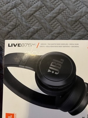 JBL Live 675NC by Harman On-Ear Adaptive Noise Canceling Headphones NEW SEALED