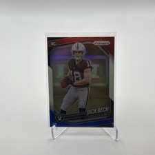 2025 Panini Prizm - Rookies Jack Bech #346 Red White & Blue Prizm (RC)