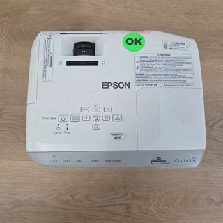 Epson PowerLite 97h Projector 1876 Lamp Hours