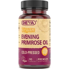 Deva Vegan Evening Primrose Oil Cold Pressed 90 Capsules