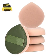 5Pcs Make up Sponges for Face, Cushion Foundation Puff, Latex-Free Makeup Applic