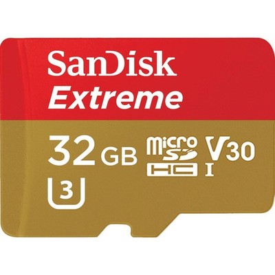 SanDisk Extreme microSDHC 32GB inkl. Adapter (173417) #30481005