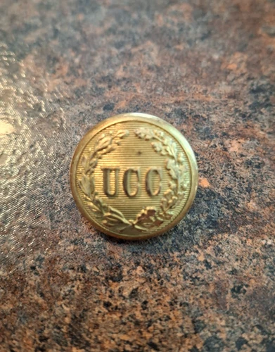 NEW YORK UTICA CITIZENS CORPS COAT BUTTON
