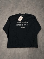 ACNE Studios Longsleeve Schwarz In Gr. S