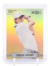 GORDON SARGENT 2024 METAL UNIVERSE CHAMPIONSROOKIE  GOLD PMG 1/1 Q3474