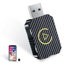 Wireless AI CarPlay Android Auto Adapter Box Plug  Play Fast Connect No Delay