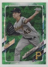 2021 Topps Chrome Update Sapphire Edition Green 49/50 Steven Brault #US99 3pb