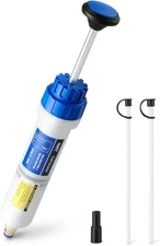 Oil Extractor Pump, 200Ml Manual Fluid Extractor for Power Steering Transmission