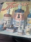 L.H. THOMAS Chicago Inks And Mucilage Steel Sign 16x11.5"  1993 Limited Ed. — photo 5
