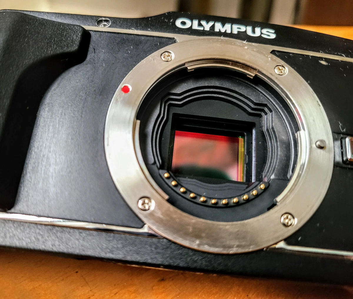 Olympus PEN E-P3 12.3MP Digital Camera - Black, Body Only, Fair Condition