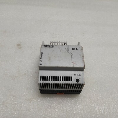 PHOENIX CONTACT STEP-PS/1AC/1SDC/4 POWER SUPPLY UNIT 2868619 15VDC 4A