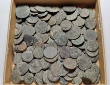(1) Higher Grade Partially Cleaned Ancient Roman Coin / Constantine Era 330 AD
